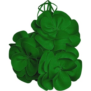 image:imageGORGLITTER Womens 3D Flower Halter Camisole Top Going Out Dressy TopGreen