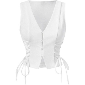 image:imageGORGLITTER Womens Western Cowgirl Rodeo Country Concert Outfits Vest TopsWhite