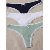 image:imageGORGLITTER Womens Cheeky Underwear Sexy G String Thongs PantiesRed Black Grey Blue Navy Beige Green