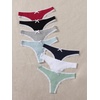 image:imageGORGLITTER Womens Cheeky Underwear Sexy G String Thongs PantiesRed Black Grey Blue Navy Beige Green