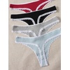 image:imageGORGLITTER Womens Cheeky Underwear Sexy G String Thongs PantiesRed Black Grey Blue Navy Beige Green