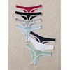 image:imageGORGLITTER Womens Cheeky Underwear Sexy G String Thongs PantiesRed Black Grey Blue Navy Beige Green