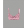 image:imageGORGLITTER Womens Lace Bra Pack Sexy Push Up Underiwre Bra 3 Bralette PackBlack Blue Pink
