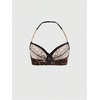 image:imageGORGLITTER Womens Lace Cheetah Bra Y2k Leopard Print Sexy Western BraletteBrown