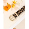 image:imageGORGLITTER Womens Leopard Cheetah Western Cowgirl Country Belts TrendyBrown