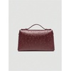 image:imageGORGLITTER Womens Sparkly Metallic Clutch Purses Textured Top Handle Evening Bags Shoulder HandbagsBurgundy