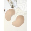 image:imageGORGLITTER Womens Sticky Halter Top Bra Adhesive Invisible Clear BraApricot