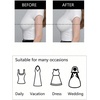 image:imageGORGLITTER Womens Sticky Halter Top Bra Adhesive Invisible Clear BraApricot