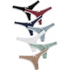 image:imageGORGLITTER Womens Cheeky Underwear Sexy G String Thongs PantiesMulticolored Brown