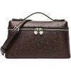 image:imageGORGLITTER Womens Sparkly Metallic Clutch Purses Textured Top Handle Evening Bags Shoulder HandbagsCoffee