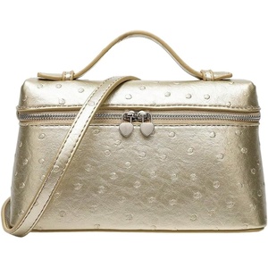 image:imageGORGLITTER Womens Sparkly Metallic Clutch Purses Textured Top Handle Evening Bags Shoulder HandbagsGold