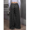 image:imageGORGLITTER Womens Cheetah Print Pants Leopard Straight Leg SweatpantsBlack and White