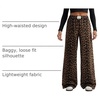 image:imageGORGLITTER Womens Cheetah Print Pants Leopard Straight Leg SweatpantsYellow