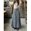 image:imageGORGLITTER Womens Plaid Maxi Skirt Gingham Drop Waist Y2k Fall SkirtsBlack