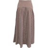 image:imageGORGLITTER Womens Plaid Maxi Skirt Gingham Drop Waist Y2k Fall SkirtsBrown and White