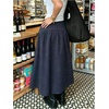 image:imageGORGLITTER Womens Plaid Maxi Skirt Gingham Drop Waist Y2k Fall SkirtsDark Blue