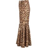 image:imageGORGLITTER Womens Ruffle Maxi Pencil Skirts High Waisted Long SkirtYellow