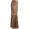 image:imageGORGLITTER Womens Ruffle Maxi Pencil Skirts High Waisted Long SkirtYellow