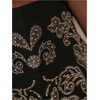 image:imageGORGLITTER Womens Western Concert Outfits Boho Embroidered A Line SkirtsBlack