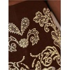 image:imageGORGLITTER Womens Western Concert Outfits Boho Embroidered A Line SkirtsBrown