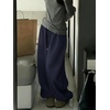 image:imageGORGLITTER Womens Baggy Sweatpants Y2k Drawstring Sweat Pants with PocketsBlue