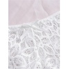 image:imageGORGLITTER Womens Lace Matching Bra and Panty Sets Bra and Underwear SetBlack White Grey