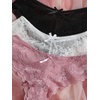 image:imageGORGLITTER Womens Lace Matching Bra and Panty Sets Bra and Underwear SetMulticolor