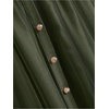 image:imageGORGLITTER Womens Pleated Mesh Flowy Fall Boho Business Casual Maxi SkirtsArmy Green