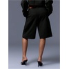 image:imageGORGLITTER Womens Pleated Tailored Bermuda Dressy Shorts Business OutfitsBlack
