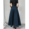 image:imageGORGLITTER Womens Wide Leg Dress Pants Baggy High Waist Slacks Work PantBlue