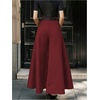 image:imageGORGLITTER Womens Wide Leg Dress Pants Baggy High Waist Slacks Work PantRed