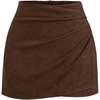 image:imageGORGLITTER Womens Western Cowgirl Suede Wrap Skirts Concert OutfitsCoffee