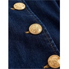image:imageGORGLITTER Womens Button Down Denim Vest Sleeveless Tank Tops Fall DressyDark Wash