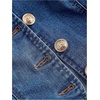 image:imageGORGLITTER Womens Button Down Denim Vest Sleeveless Tank Tops Fall DressyMedium Wash