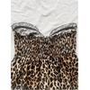 image:imageGORGLITTER Womens Cheetah Bow Strapless Tube Top Animal Print Leopard Tie Front Sleeveless Bandeau Going Out TopsBrown