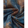 image:imageGORGLITTER Womens Fringe Paisley Print Strapless Asymmetrical Bandeau TopsMulticolor Floral
