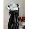 image:imageGORGLITTER Womens 2 Piece Going Out Sets Polka Dots Cute Brunch OutfitsBlack