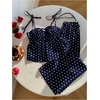image:imageGORGLITTER Womens 2 Piece Going Out Sets Polka Dots Cute Brunch OutfitsBlue