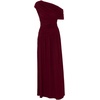 image:imageGORGLITTER Womens Bridesmaid Dresses One Off The Shoulder Formal DressesWine Red