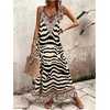 image:imageGORGLITTER Womens Cheetah Leopard Animal Print Flowy Maxi Long DressesApricot
