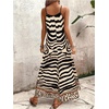 image:imageGORGLITTER Womens Cheetah Leopard Animal Print Flowy Maxi Long DressesApricot