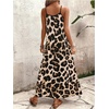 image:imageGORGLITTER Womens Cheetah Leopard Animal Print Flowy Maxi Long DressesBrown