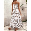 image:imageGORGLITTER Womens Cheetah Leopard Animal Print Flowy Maxi Long DressesKhaki