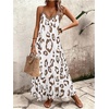 image:imageGORGLITTER Womens Cheetah Leopard Animal Print Flowy Maxi Long DressesKhaki