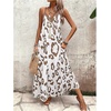 image:imageGORGLITTER Womens Cheetah Leopard Animal Print Flowy Maxi Long DressesKhaki
