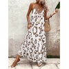 image:imageGORGLITTER Womens Cheetah Leopard Animal Print Flowy Maxi Long DressesKhaki