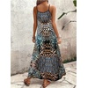 image:imageGORGLITTER Womens Cheetah Leopard Animal Print Flowy Maxi Long DressesMulticolor Tiger