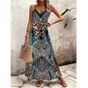 image:imageGORGLITTER Womens Cheetah Leopard Animal Print Flowy Maxi Long DressesMulticolor Tiger