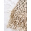 image:imageGORGLITTER Womens Crochet Going Out Outfit Crop Tube Top Fringe Mini SkirtKhaki