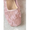 image:imageGORGLITTER Womens Lace Mesh Ballet Flats Ballerina Maryjanes Dress ShoesLight Pink